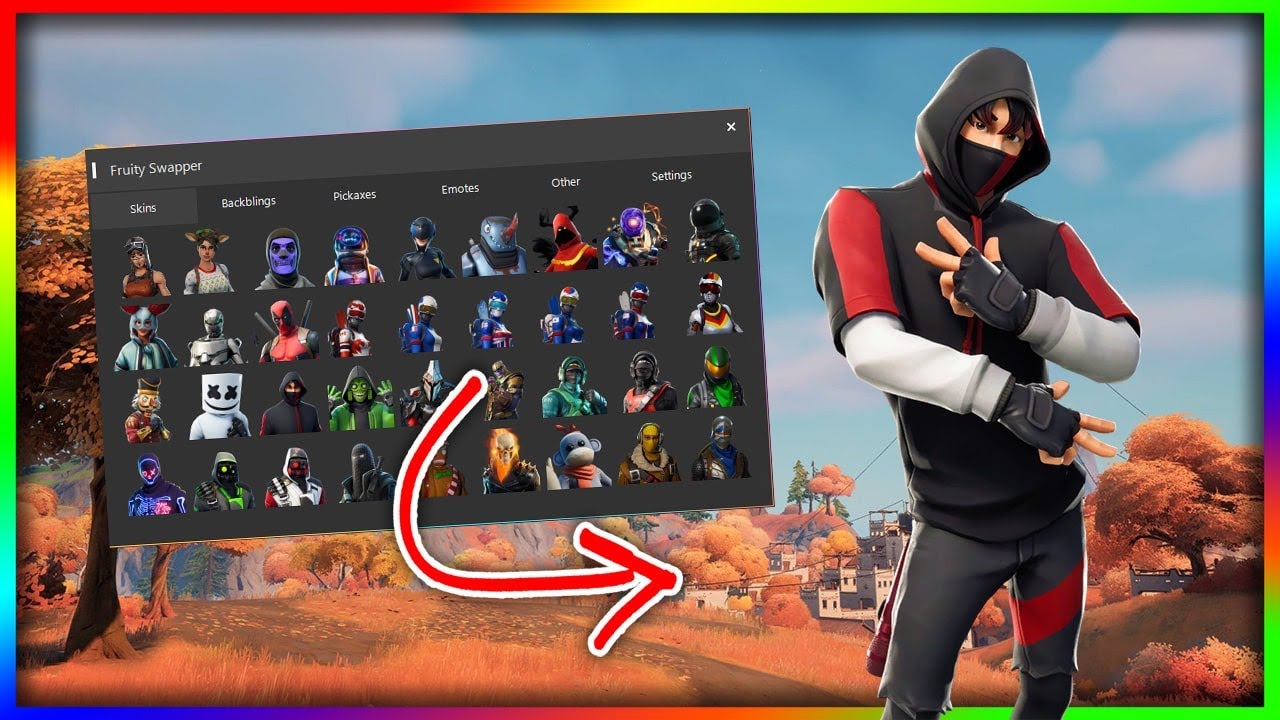 VIRUSHUB BEST WORKING Skin Swapper for Fortnite